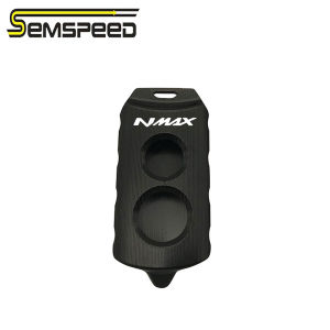SEMSPEED Motorcycle 3D Remote Control Keychain Case Key Cover Chain Bag For YAMAHA NMAX 155 150 125 V2 NMAX155 2020 2021 2022 2023