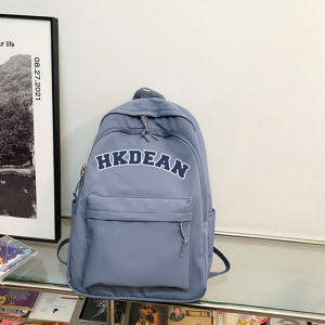 LHShoess สวยมาก กระเป๋าเป้ใช้งาน รูปทรงดีไซน์สวยแฟชั่นแถมใช้งานได้จริงใส่ของได้เยอะจุใจ สกรีนลายฟอนต์ภาษาอังกฤษ มี 4 โทนสีให้เลือก พร้อมส่งแล้ว