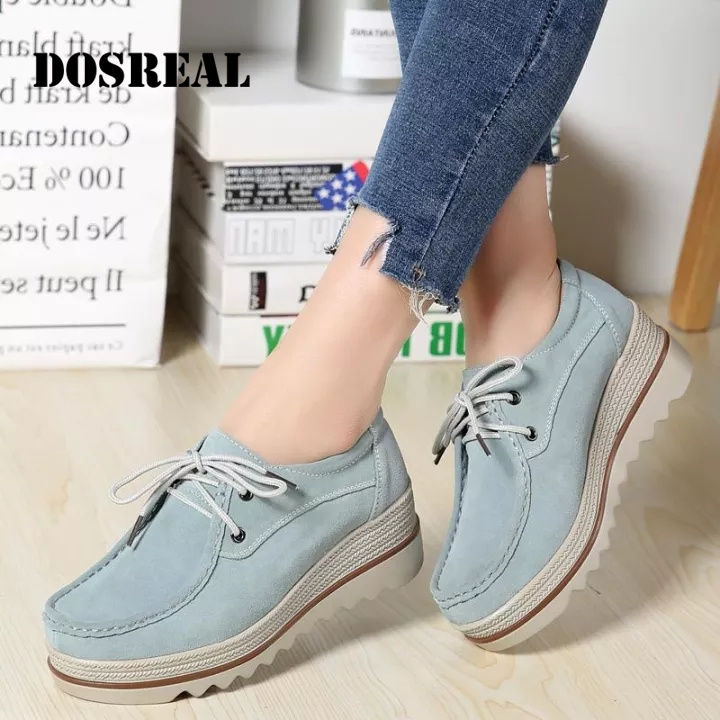 DOSREAL Summer Fashion Women Flat Platform Shoes Women Breathable