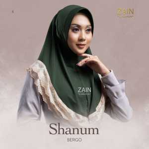 Zain Jilbab Instan jersey renda