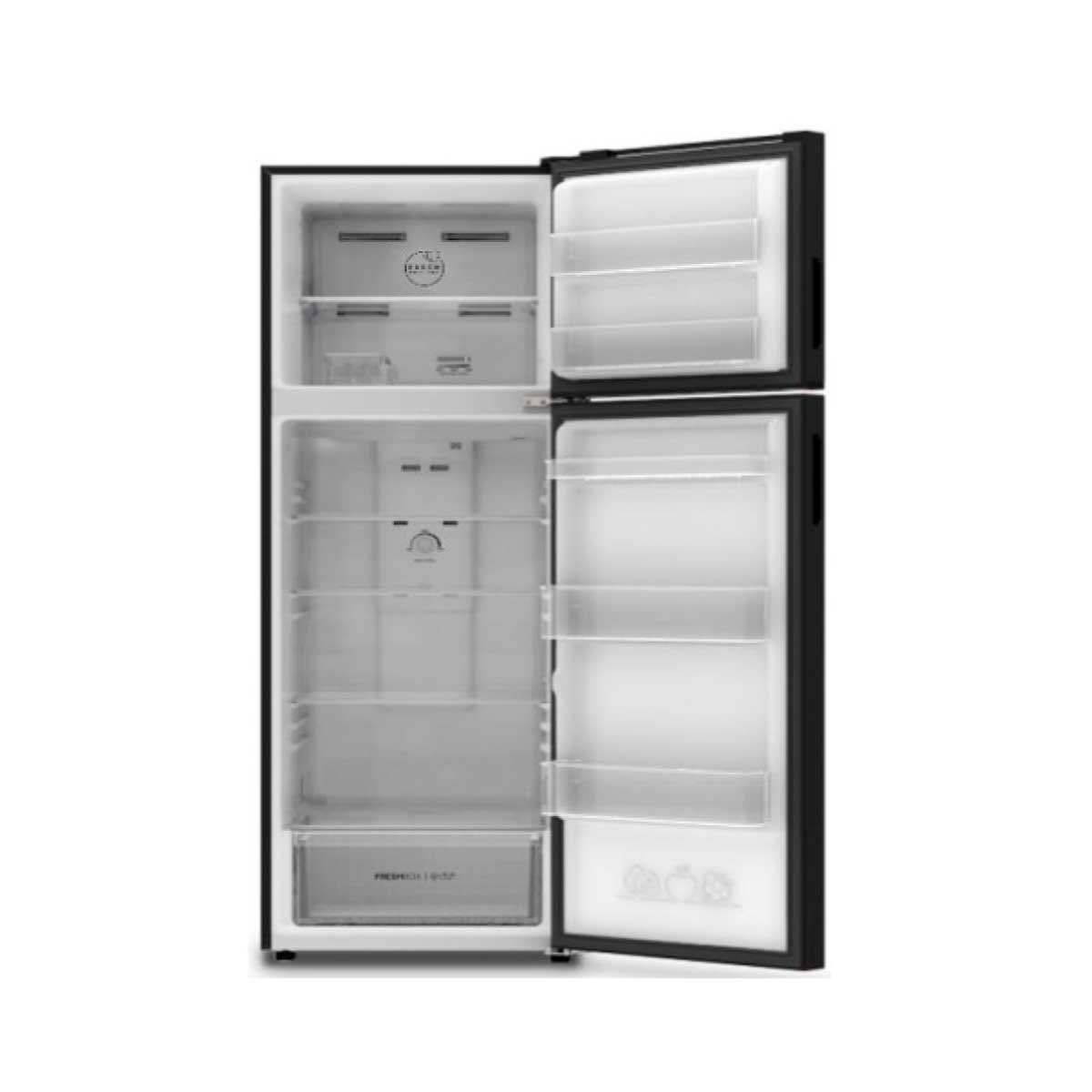 ตู้เย็น HAIER  2 ประตู 11.8Q Twin INV สีดำ รุ่น HRF-320MNI โดย สยามทีวี by Siam T.V.