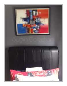 PART I LUKISAN PLUS BINGKAI 60X 80 CM //ABSTRACT MODERN //BINGKAI MINIMALIS