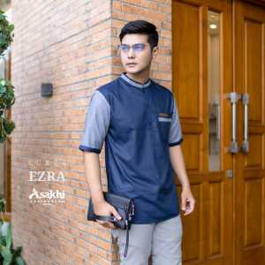 Baju Koko Kurta pendek kombinasi fashion muslim pria terlaris