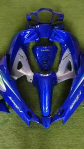 เฟรม/ชุดสี W-125sมี13ชิ้นสีน้ำเงิน/ฟ้าครามแถมฟรีน๊อตพอช