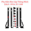 Phụ kiện bàn gập thông minh loại gập xuống, gập lên. 