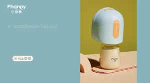 Phanpy เครื่องปั๊มนมไฟฟ้า ร่างไฟ รุ่นขวดนม 7 ออนซ์ สดซอน กะทัดรัด 3 โหมด กรวยซิลิโคน 20/24/27 mm