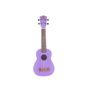 Ukulele Soprano Mandalika Purple UK-21PP Fullset Include Softcase