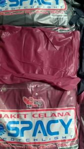 Jas hujan Dolphin Blue Specy Jaket celana/Jas Hujan Stelan SPACY