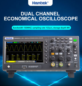 Hantek Original Signal Generation Oscilloscope DSO2C10 2C15 2D10 2D15 Dual-Channel Digital Storage Oscilloscope 100M 150M 1GS/s