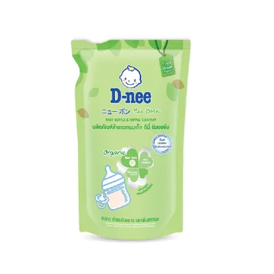 Chính Hãng -( Dạng chai và túi) Nước rửa bình/ xúc bình sữa Dnee Thái Lan 600ml/ 620ml/400ml mẫu mới