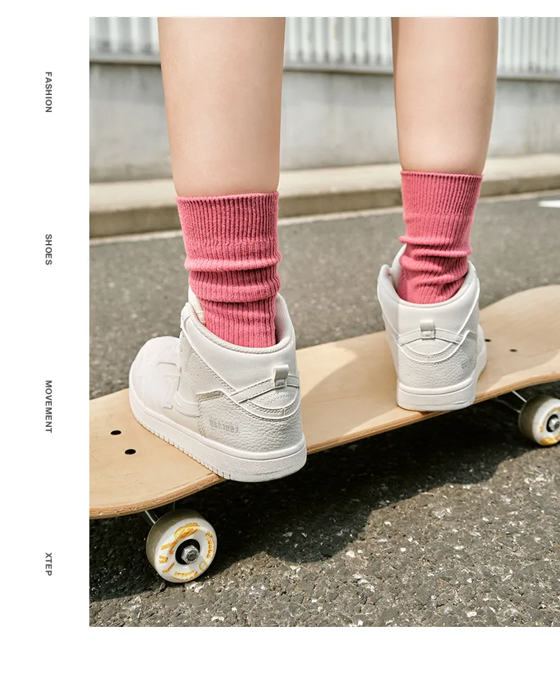 Xtep-zapatos de Skateboarding de nueva generación para mujer