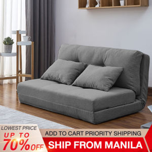Baierdi Lazy sofa tatami sofa can lie down and sleep sofa bed foldable dual-use sofa small apartment tofu block