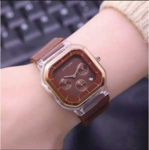 JAM TANGAN PRIA DAN WANITA TERBARU/ JAM TANGAN WARANA GELAP / JAM TANGAN MEWAH DAN ELEGANT