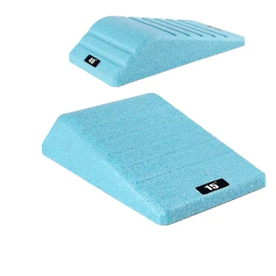 2PC Squat Wedge Block Non Slip Professional Ramp Slant Board for Squats Calf Raise Block Yoga Wedge Equipment