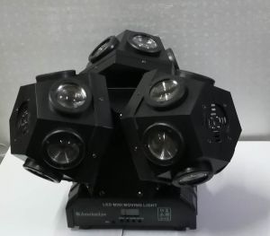 3 Arm Rolling Stroboscopi  Moving Head Light DJ Dance Hall Bar Stage Effect Disco