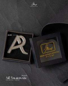 AR-RAFI// Bross AR Silver Swarozky New / Brooch Ar-rafi Terbaru / Broos Arrafi Silver / Bros Ar