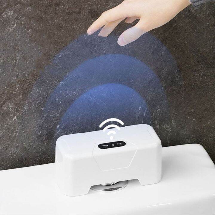 DUERE Infrared Automatic Toilet Flush Button External Touchless Smart ...