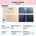 USB Digital Body Weight Scale Electronic Bathroom Glass High Accuracy Weight Scale Penimbang Berat Badan USB Skala 电子秤. 