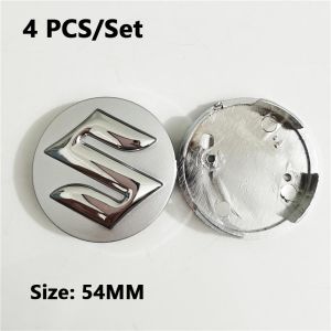 4PCS 3D Emblem 54MM Car Wheel Center Hubcap Hub Cap for Suzuki Swift SX4