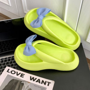 LHshoess รองเท้าหูหนีบผู้หญิงรุ่นที่ทุกคนตามหาวัสดุกันลื่นอย่างดีใส่สบายเท้ามากแม่แถมดีเทลรองเท้าน่ารักมากๆๆแต่งโบว์แบ๊วกรุ๊บ