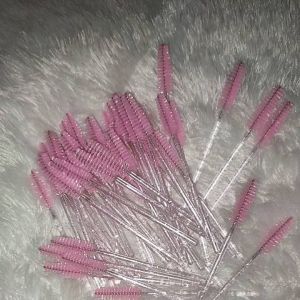 Brush Aplikator Maskara/Spoolie Gliter Maskara