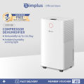 Simplus Dehumidifier for Room/Office Dehumidify up to 12L/Day Compressor Dehumidifier Air Freshener Efficient and Fast Dehumidification. 
