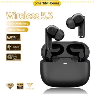 Bluetooth 5.3 Wireless Earbuds 40H Playtime with 300mAh Charging Case Earphones Hi-Fi Stereo Waterproof Earpieces For for Phone Android Samsung
