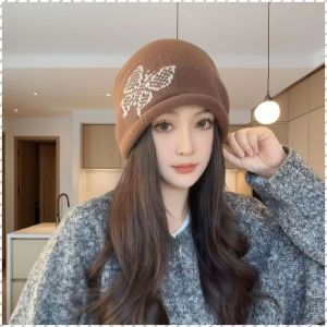 หมวกม้วนงอ บุคลิกภาพ ปรับได้ หมวกคลุมศีรษะ สะดวกสบาย ปรับรูปหน้า ดูใบหน้าเล็กลง เอกลักษณ์ แฟชั่น