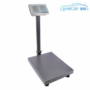 Durable Foldable Floor Scale with Large LCD Screen Industrial Platform for Heavy Industrial and Warehouse Applications