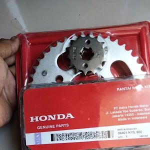Gir set+rantai Honda Megapro mono/Verza 150 Sonic 150