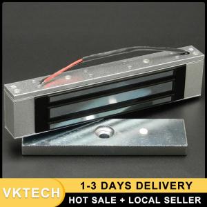 Durable 180kg Magnetic Lock for Single Doors 12V Electronic Surface Mount Security System