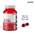 GOODIES NUTRITION Apple Cider Vinegar Gummies – Digest Goodies – 1 bottle (60 Gummies) - Supports Debloat & Weight Loss. 