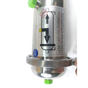 Máy lọc nước UF lọc tạp chất công nghệ sợi lọc thẩm thấu qua thành có thể lọc hết cặn bã nhìn được bằng mắt thường.