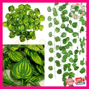 COD DAUN RAMBAT GARLAN L ARTIFICIAL UK 240cm / KECIL 220cm - JUNTAI RAMBAT HIASAN DEKORASI - IMPORT