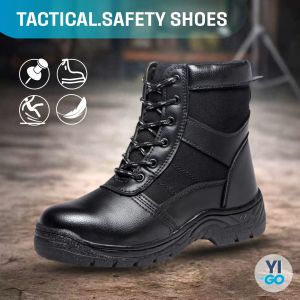 Tactical Safety Shoes Steel Toe Anti-puncture