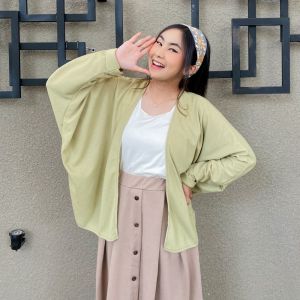 Yoenik Apparel Yeongu Outer – Luaran Wanita – Cardigan Lengan Panjang