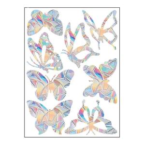 Prisms Window Decal PVC Antis-Collision Sticker Bird Protections Window Clings Rainbow Door Window Sticker Stop Birds