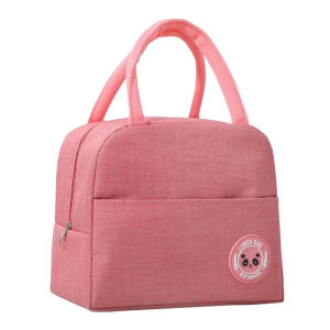 【VIDKHSY Store】Portable Insulation Lunch Bag Large Capacity Waterproof Aluminum Foil Bento Box Double Pocket Insulation Bag For Picnic Ofice School