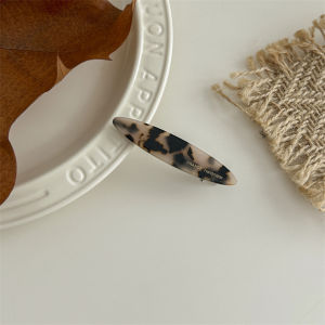 ที่หนีบด้านข้างแบบแฮนด์เมดกิ๊ฟติดผมเรซินฝรั่งเศสหรูหราสำหรับผู้หญิง