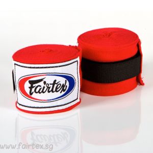 Fairtex Handwraps Red 180 inches – 4.5 meters