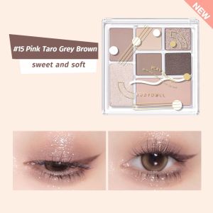 Judydoll Playful Seven-Color Palette All-In-One Eyeshadow Light Soft Earth-tone Blush Highlighter Contour Non-sticky