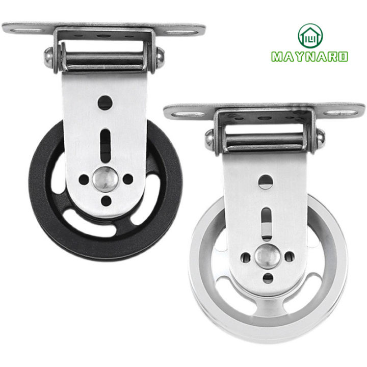 Wall Mount Pulley Wheel, Gym Pulley Wheel,Hinge Rotation 180 Degree