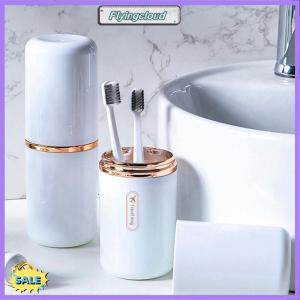 Follow Get New[FlyingC] Travel Portable Toothbrush Cup Bathroom Toothpaste Holder Storage Case Box Organizer Travel Toiletries Storage Cup New Creative