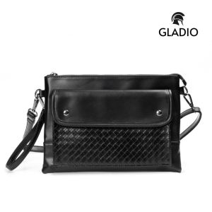 GLADIO Tas Selempang Pria Vicktor Sling Bag Handbag Kulit Premium Multifungsi GLD034B5 Simple Keren