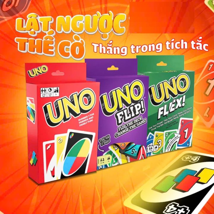 SẴN HÀNG- Bộ Bài Uno Cơ Bản, Lá Bài Cứng Chất Lượng Cao, Board Game ...