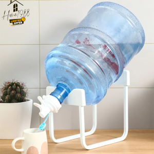 HOME1988🥘พร้อมส่ง💯 ขาตั้งถังน้ำ พร้อมจุกกดน้ำ อุปกรณ์เปลี่ยนถังน้ำ ขาตั้งถังน้ำดื่ม ที่วางถังน้ำ ตู้กดน้ำ รับน้ำหนักได้20ลิตร