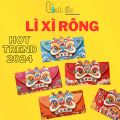 Bao Lì Xì CHIBI 2024 GIÁP THÌN - Bao Lì Xì Tết 2024 Chibi - Lì Xì Chibi Rồng 2D - SET Lì Sì MỚI NHẤT 2024 CỰC HOT - LINH ẤN. 