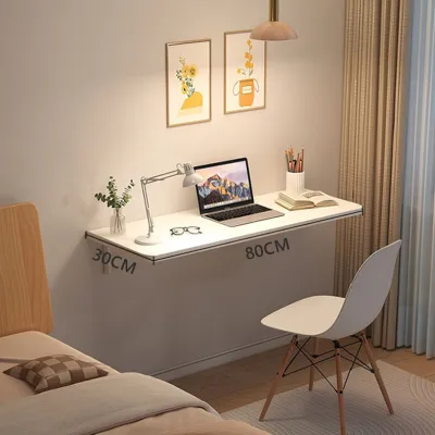 Bàn làm việc bàn học treo tường có thể gấp gọn giúp tiết kiệm không gian phù hợp phòng nhỏ GP302