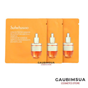 Sulwhasoo Gói Tinh chất giải cứu làn da tức thì chống lão hoá Sulwhasoo Concentrated Ginseng Rescue Ampoule