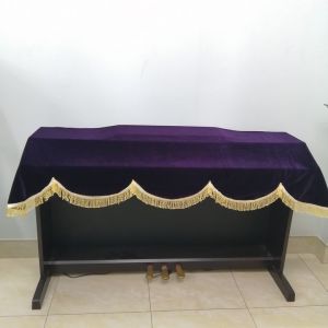 [HCM]KHĂN PHỦ ĐÀN PIANO ĐIỆN NHUNG TÍM OẢI HƯƠNG